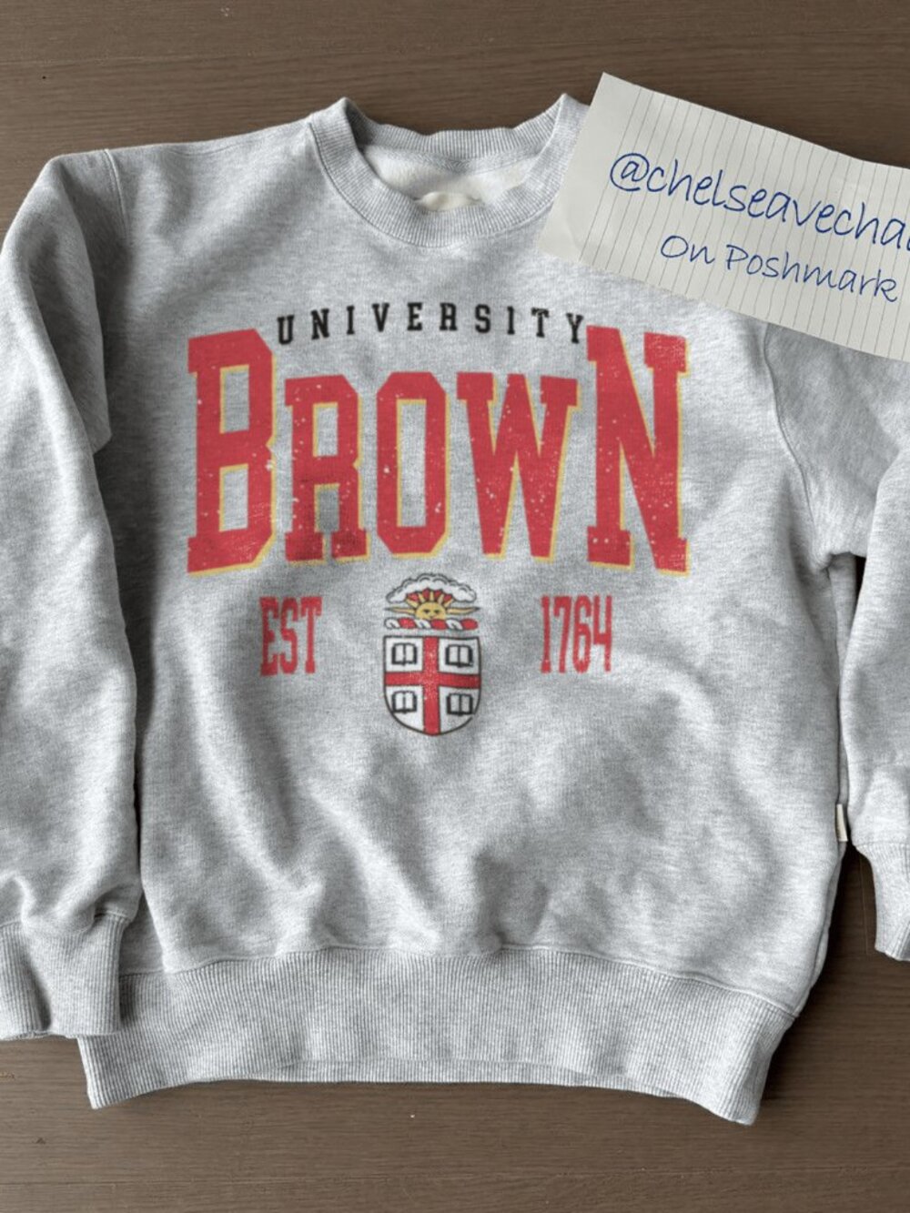 Vintage Brown University Style Sweatshirt Retro Brown University Men Women Shirt